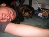 leela cleaning my hair again.jpg - 2003:04:04 22:26:08